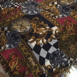Vintage Fendi Shawl Scarf